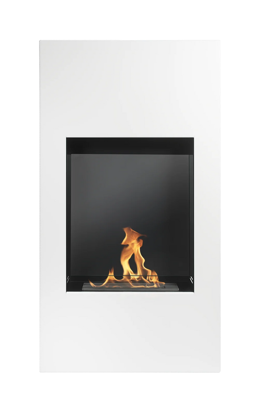 Biokamin Portal Modern mit Glas - IgnisLumina.ch