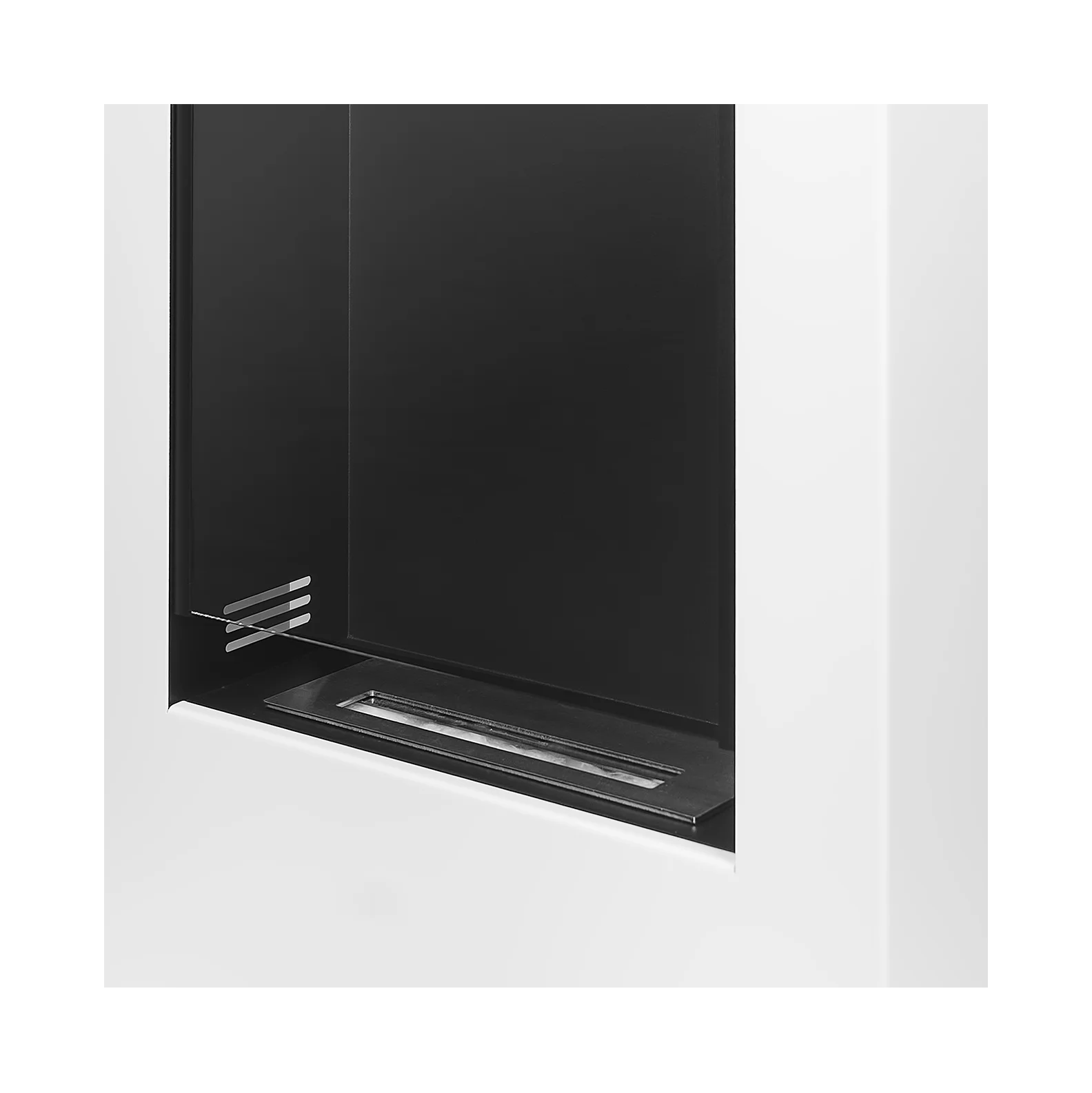 Biokamin Portal Modern mit Glas - IgnisLumina.ch