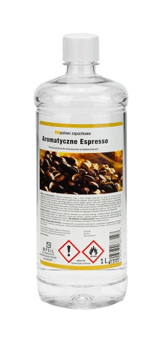 Bioethanol mit Duft 1L Aromatischer Espresso - IgnisLumina.ch