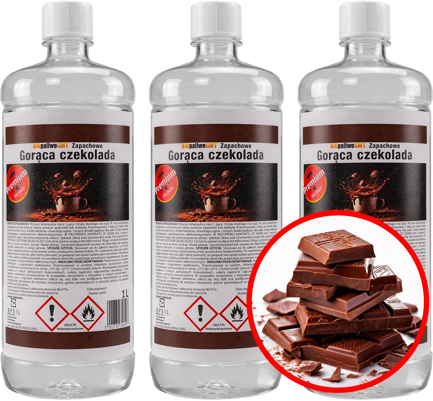 Bioethanol Set Heiße Schokolade - IgnisLumina.ch