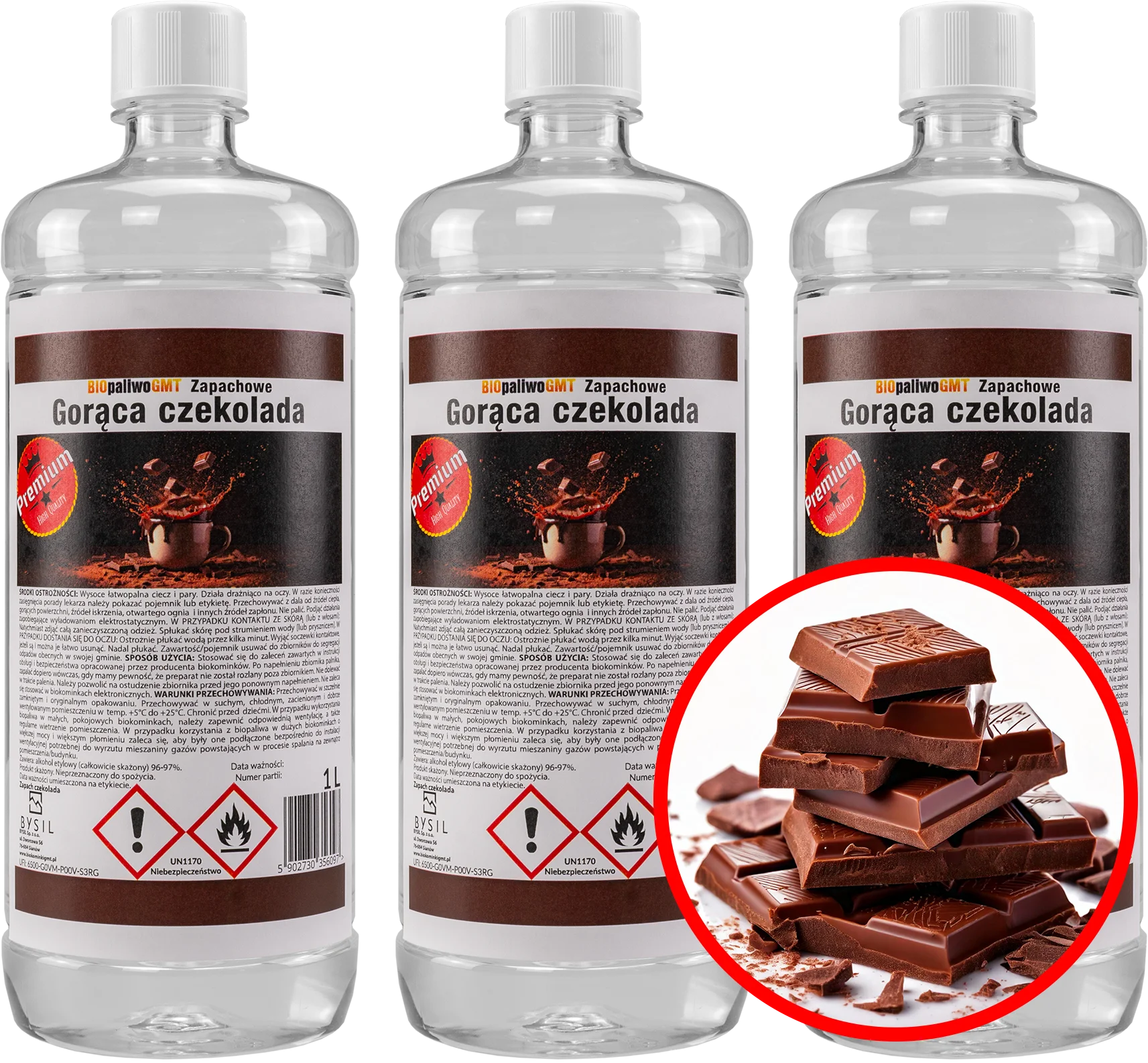 Bioethanol Set Heiße Schokolade - IgnisLumina.ch