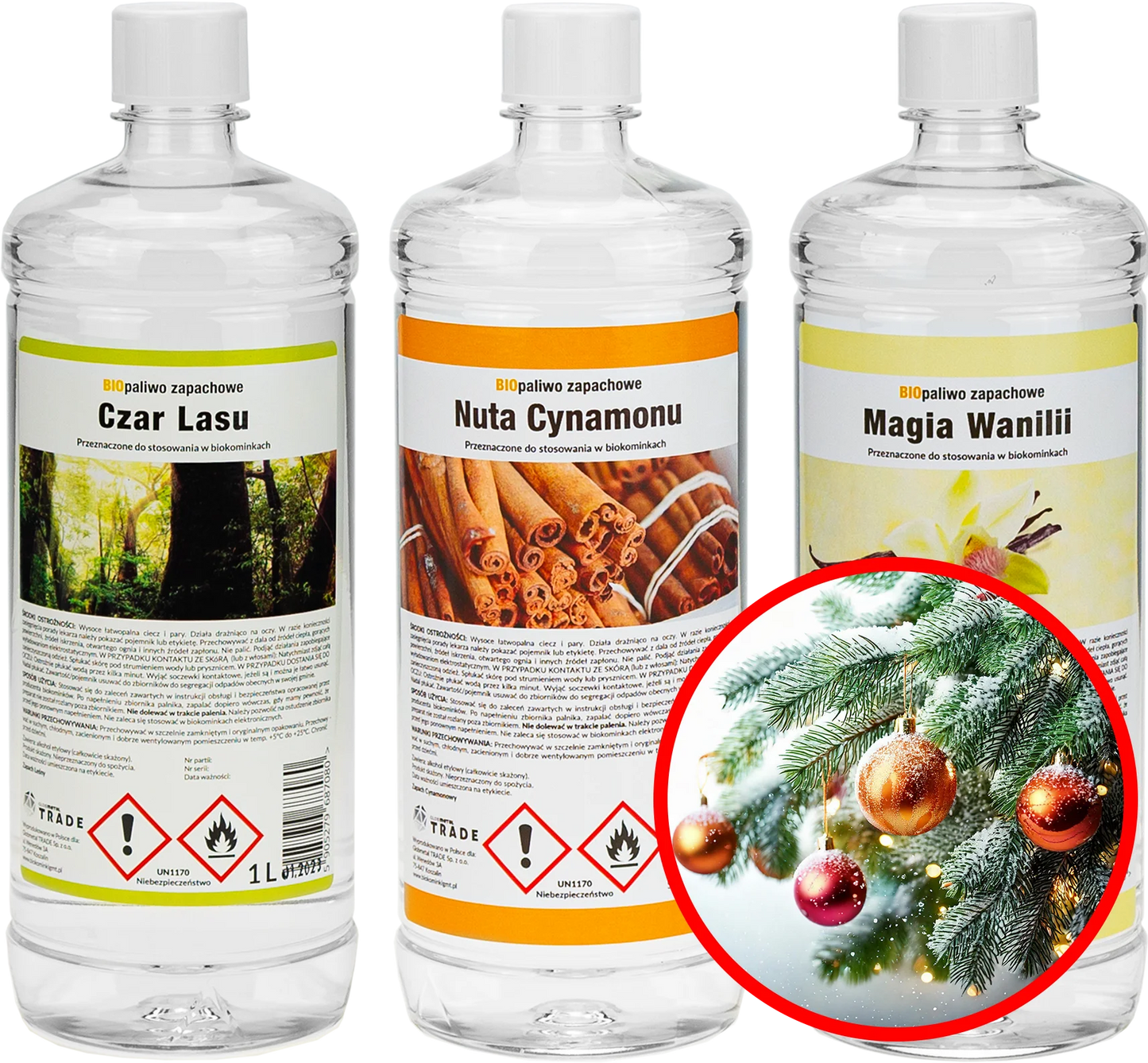 Bioethanol Set Weihnachtszauber - IgnisLumina.ch