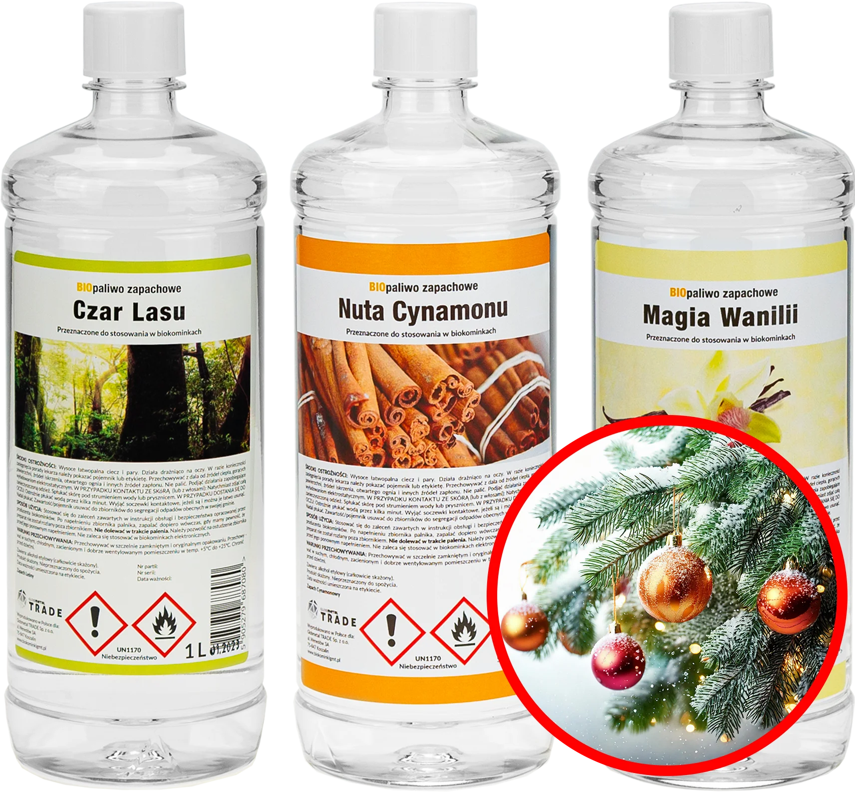 Bioethanol Set Weihnachtszauber - IgnisLumina.ch