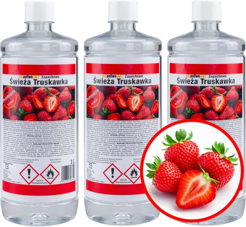 Bioethanol Set Frische Erdbeere - IgnisLumina.ch