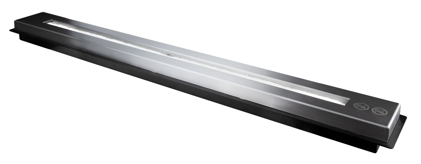 Einbau-Einsatz linearer Brenner 900 - IgnisLumina.ch