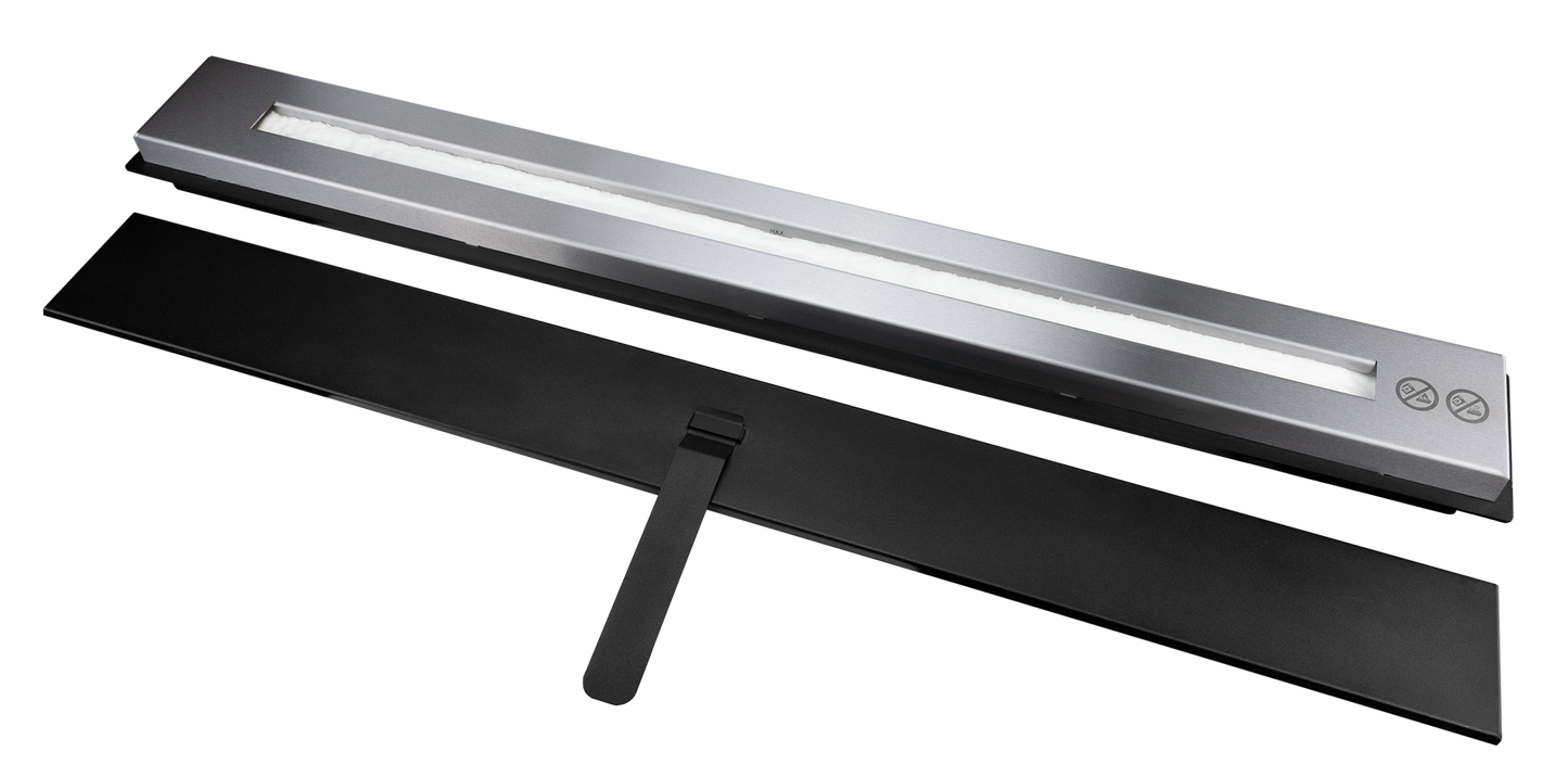 Einbau-Einsatz linearer Brenner 900 - IgnisLumina.ch