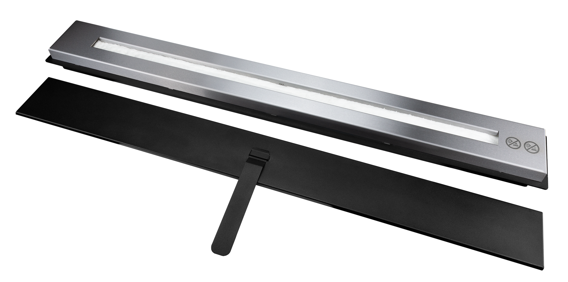 Einbau-Einsatz linearer Brenner 900 - IgnisLumina.ch