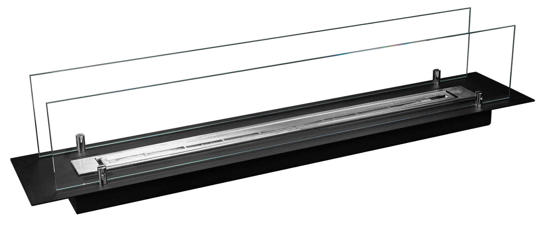 LUMINA Einbaukamin 100 cm | Ein Meter Feuer hinter Glas – Die grosse Einbaulösung – Bild 5 | IgnisLumina.ch