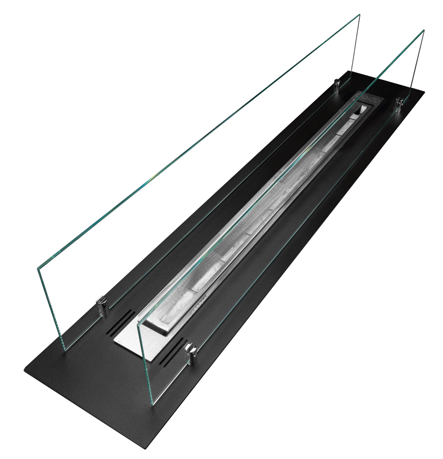 LUMINA Einbaukamin 100 cm | Ein Meter Feuer hinter Glas – Die grosse Einbaulösung – Bild 3 | IgnisLumina.ch