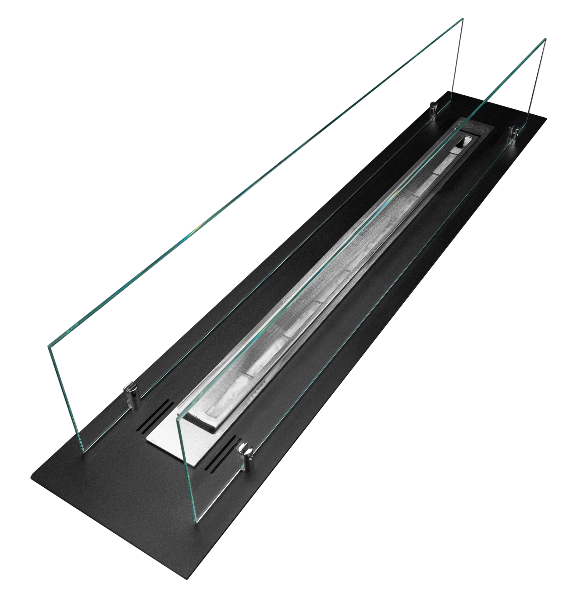 LUMINA Einbaukamin 100 cm | Ein Meter Feuer hinter Glas – Die grosse Einbaulösung – Bild 3 | IgnisLumina.ch