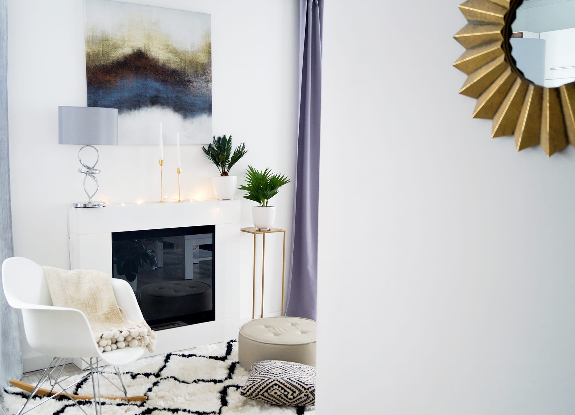 Biokamin Portal Asne Weiß Matt - IgnisLumina.ch