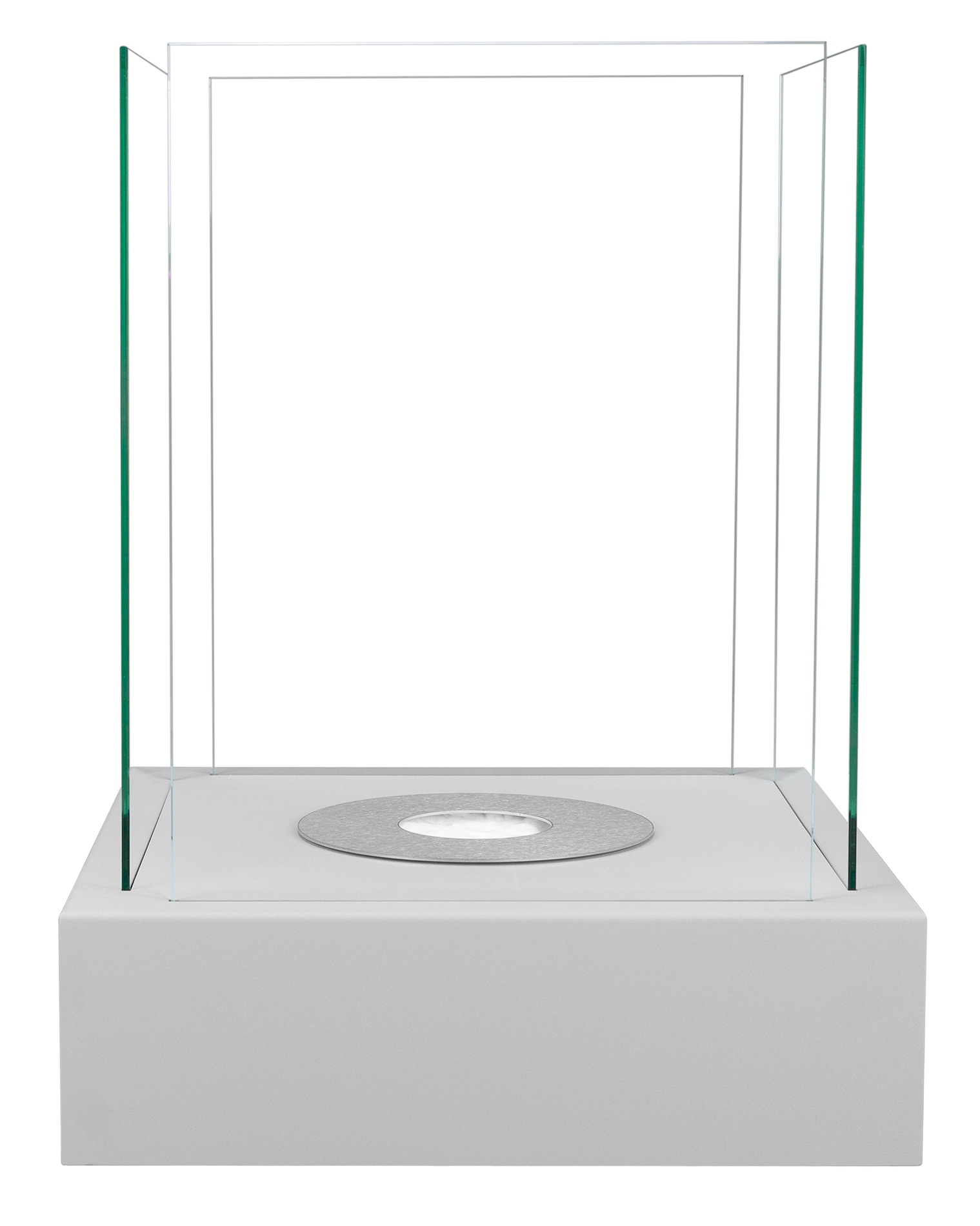 Biokamin Stand Sunset Garden Grau - IgnisLumina.ch