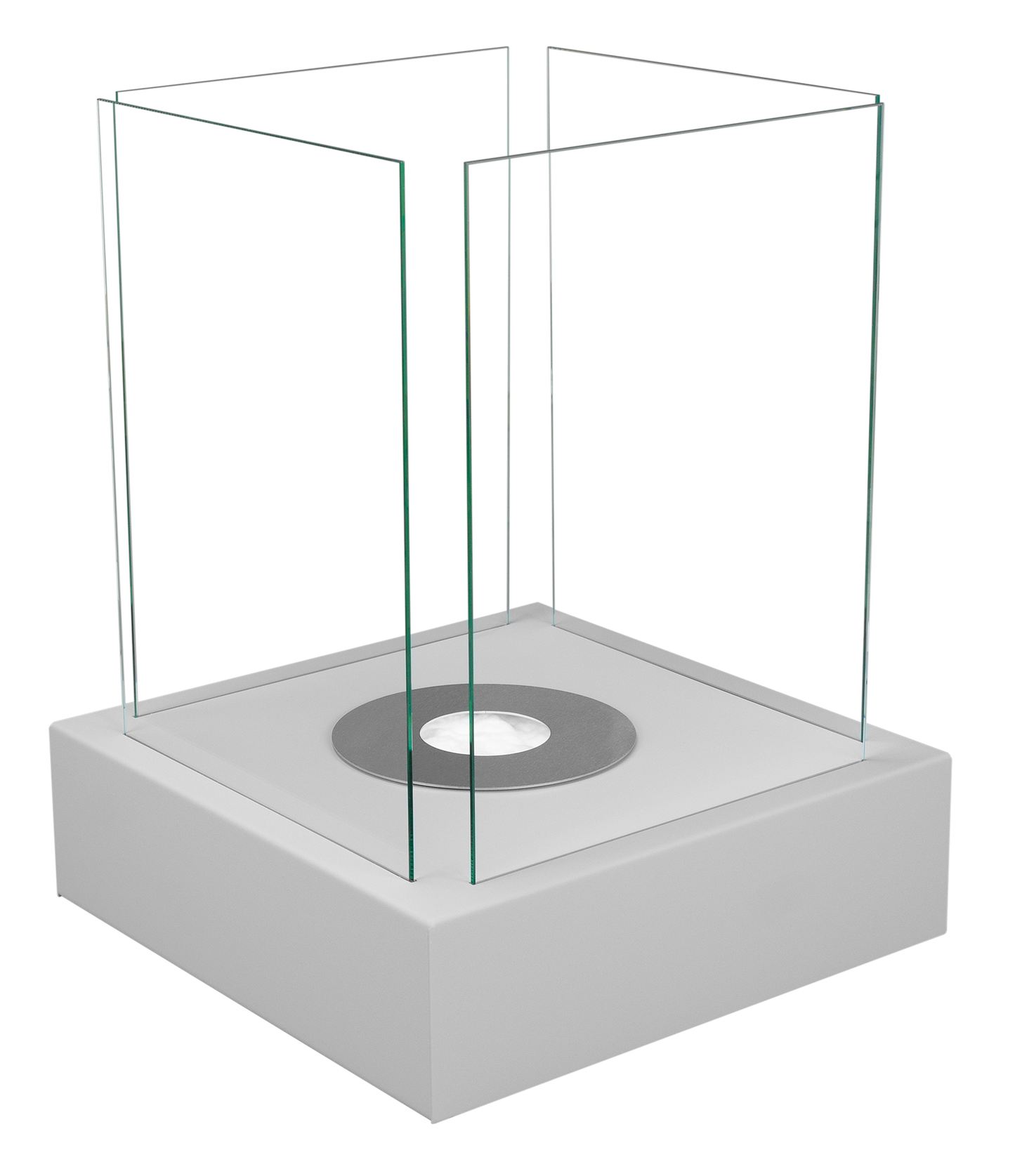 Biokamin Stand Sunset Garden Grau - IgnisLumina.ch
