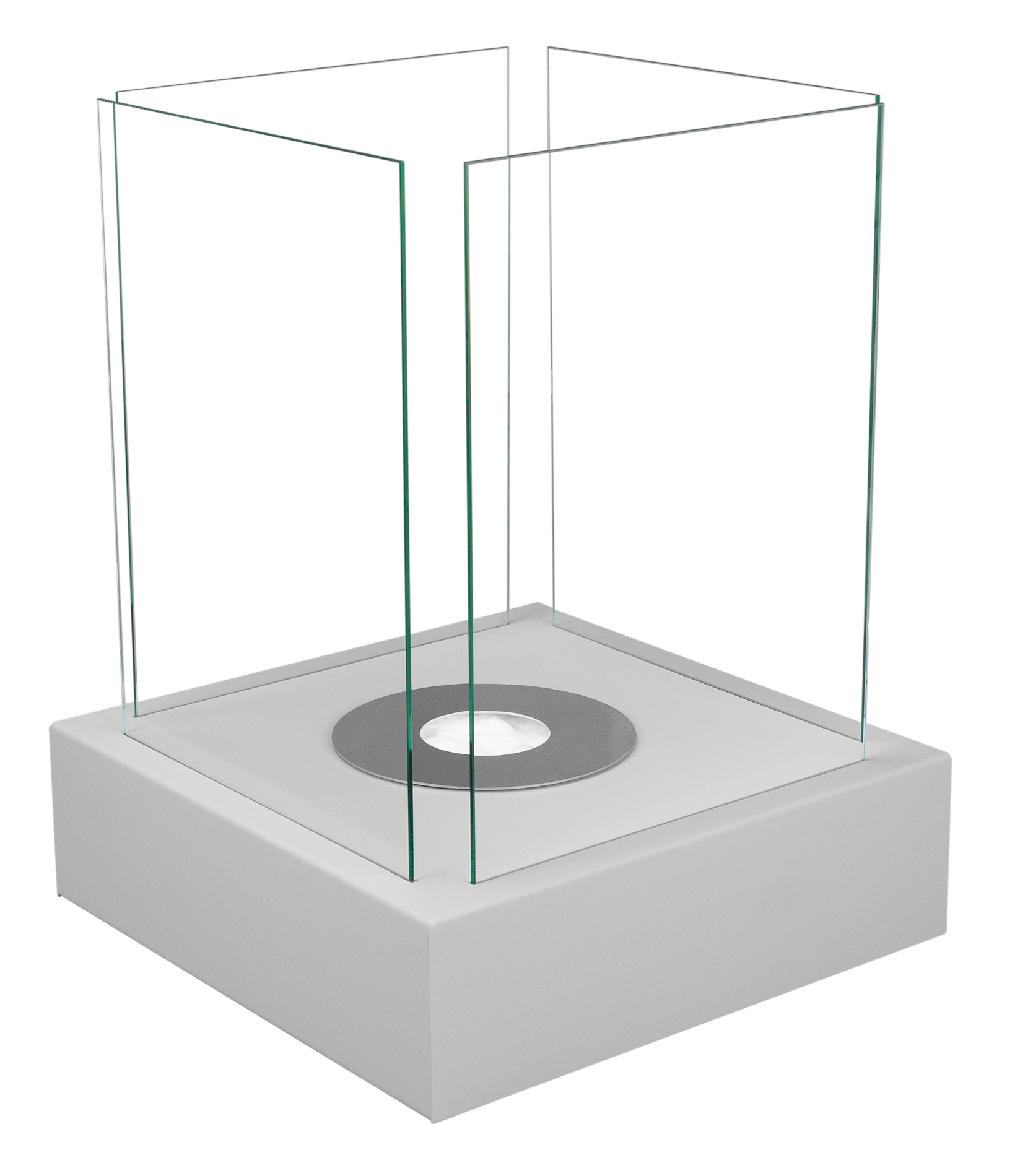 Biokamin Stand Sunset Garden Grau - IgnisLumina.ch