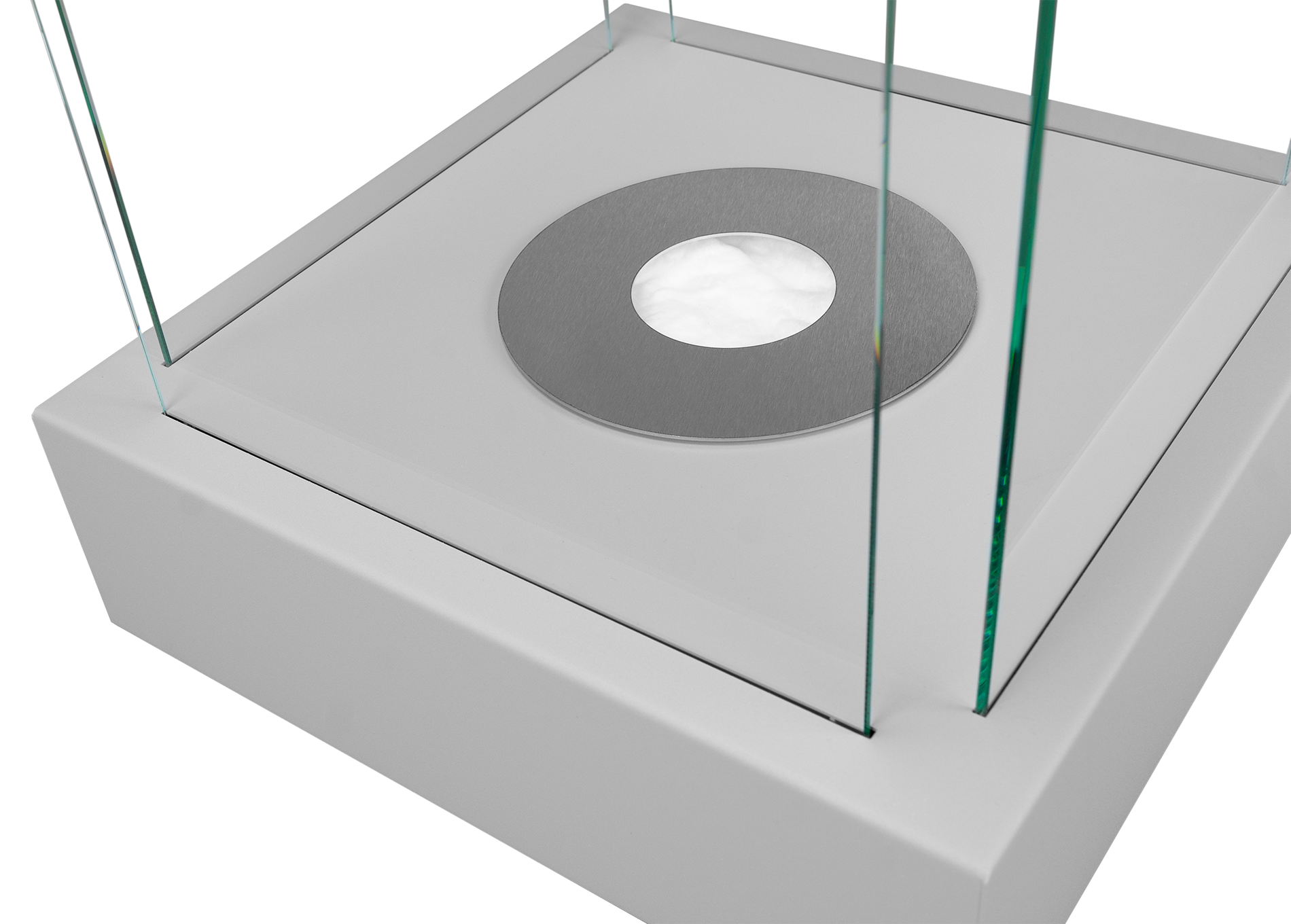 Biokamin Stand Sunset Garden Grau - IgnisLumina.ch