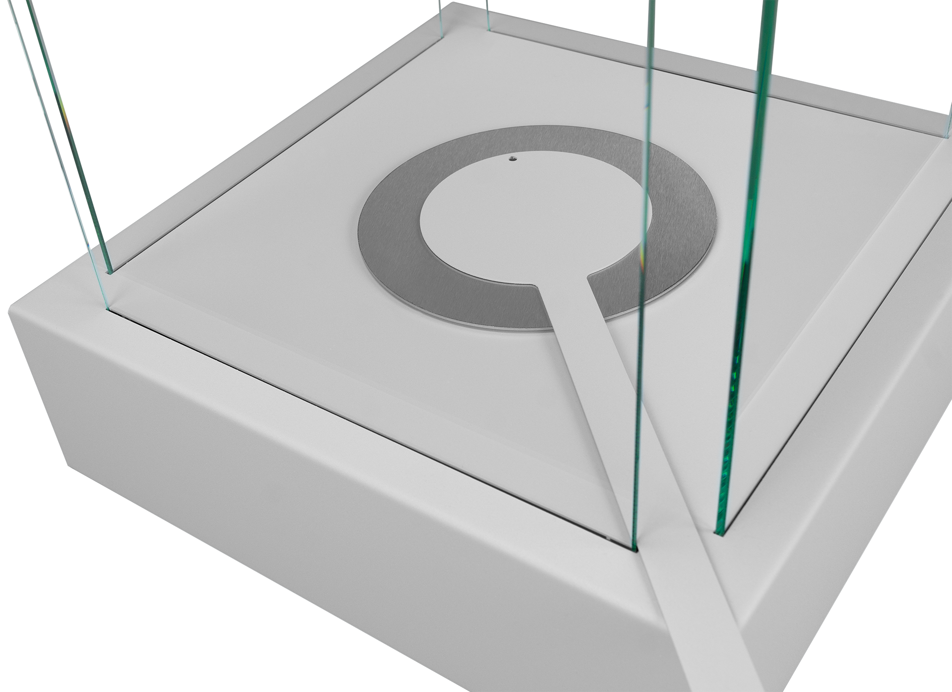 Biokamin Stand Sunset Garden Grau - IgnisLumina.ch