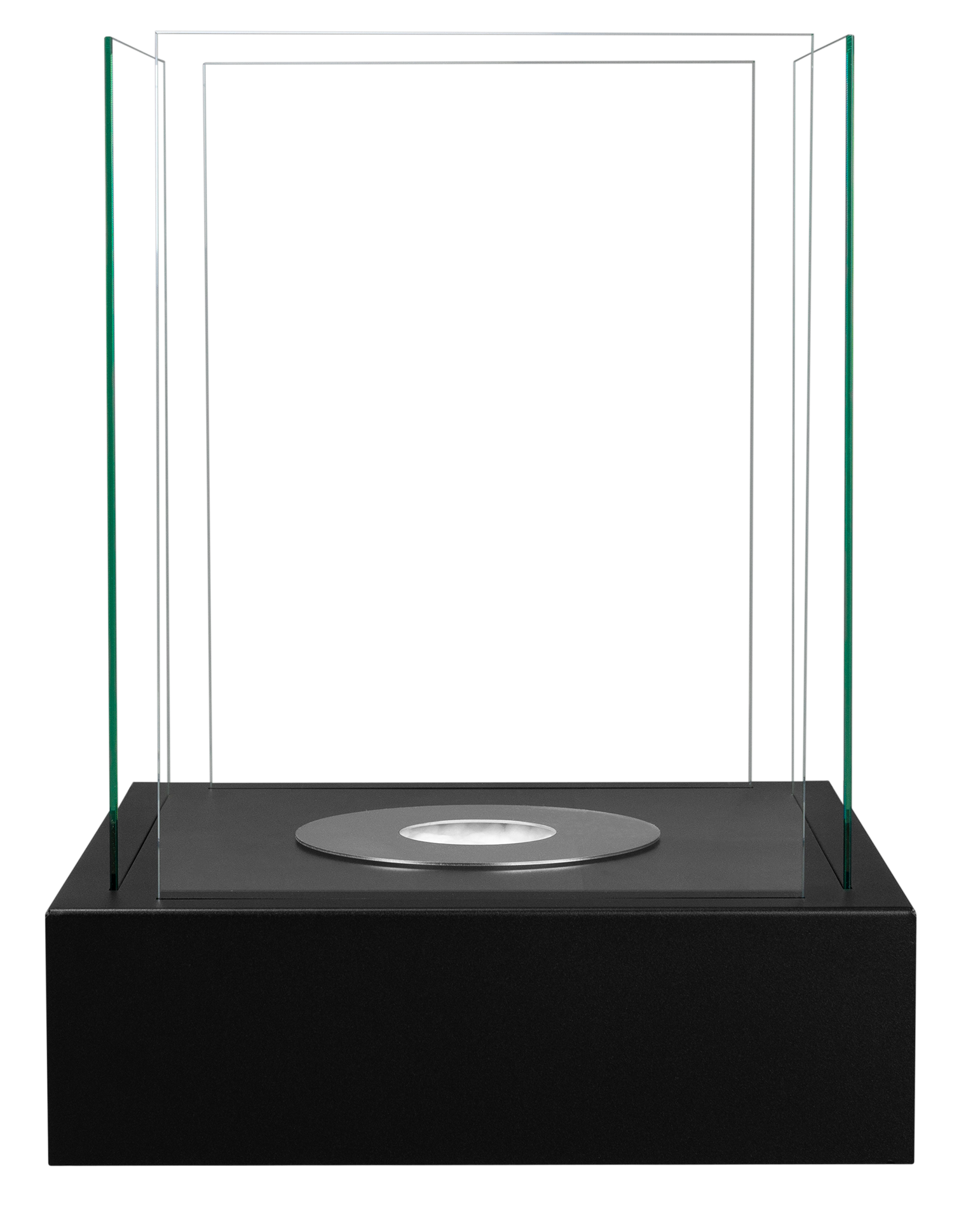 Biokamin Stand Sunset Garden Schwarz - IgnisLumina.ch