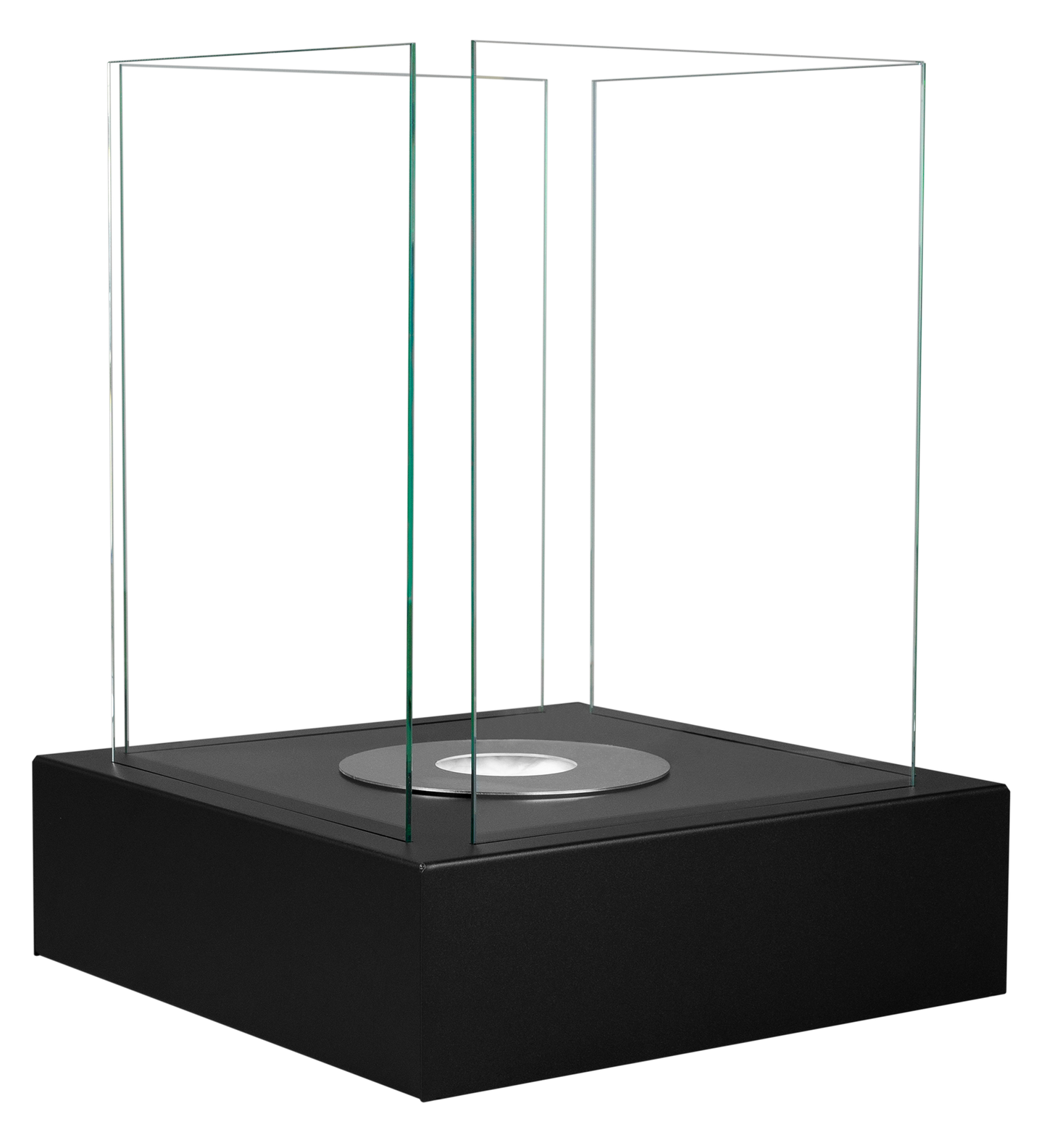 Biokamin Stand Sunset Garden Schwarz - IgnisLumina.ch