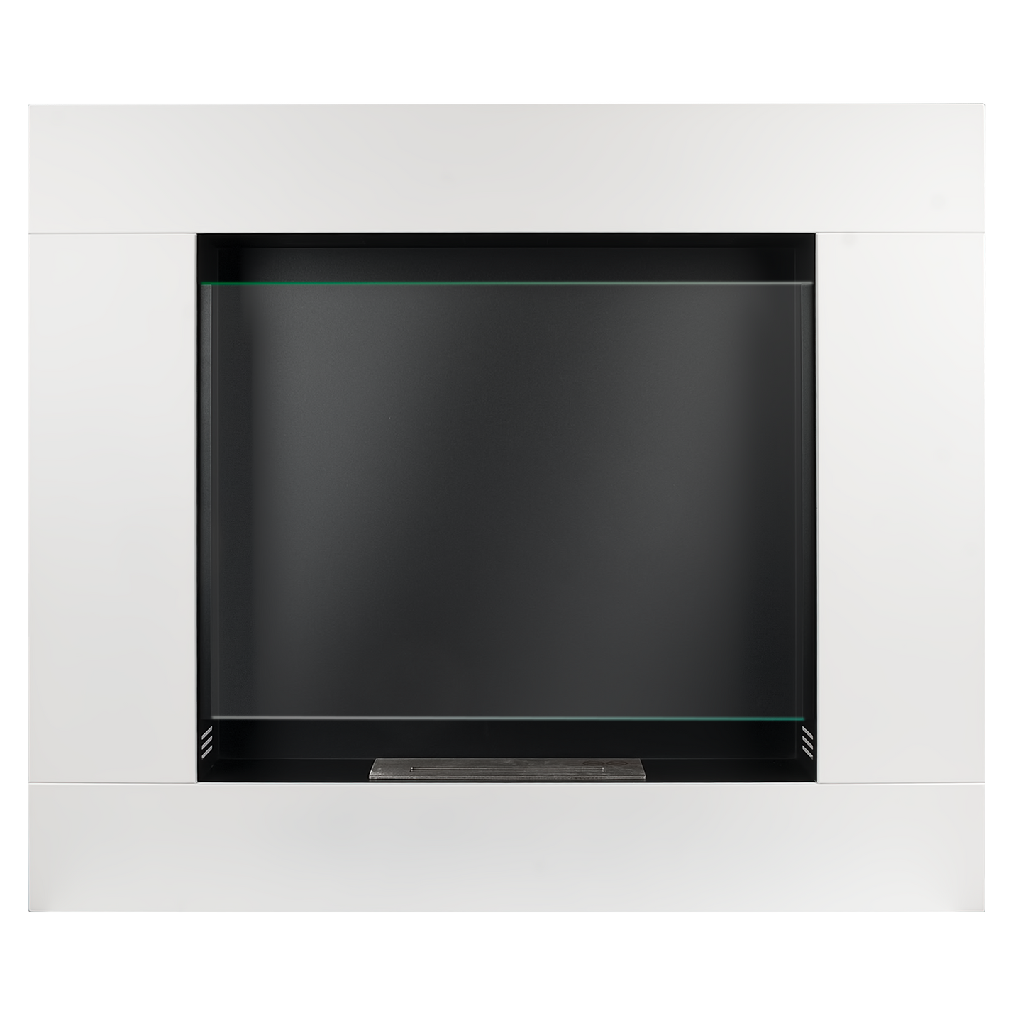 Biokamin Portal Asne Weiß Matt - IgnisLumina.ch