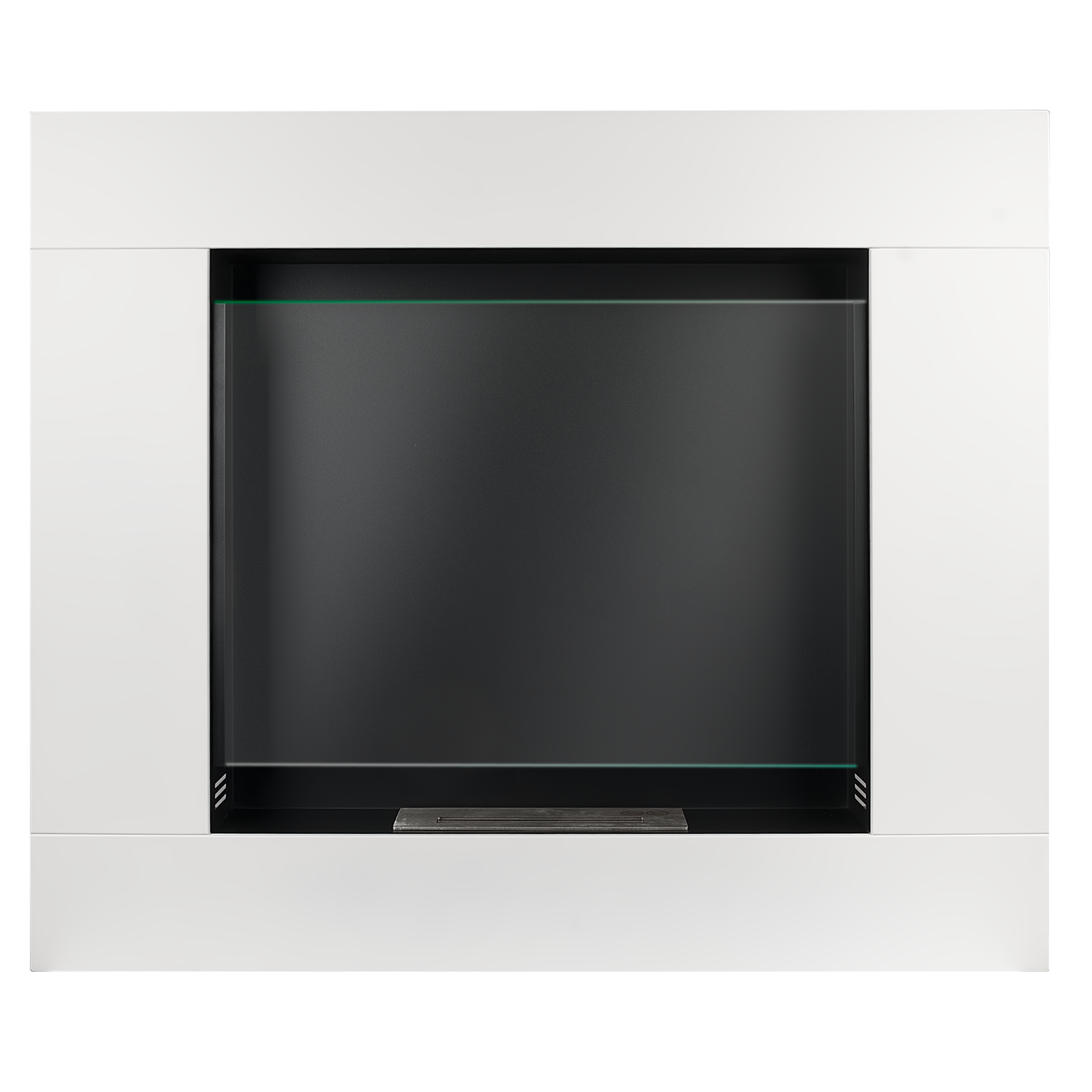 Biokamin Portal Asne Weiß Matt - IgnisLumina.ch