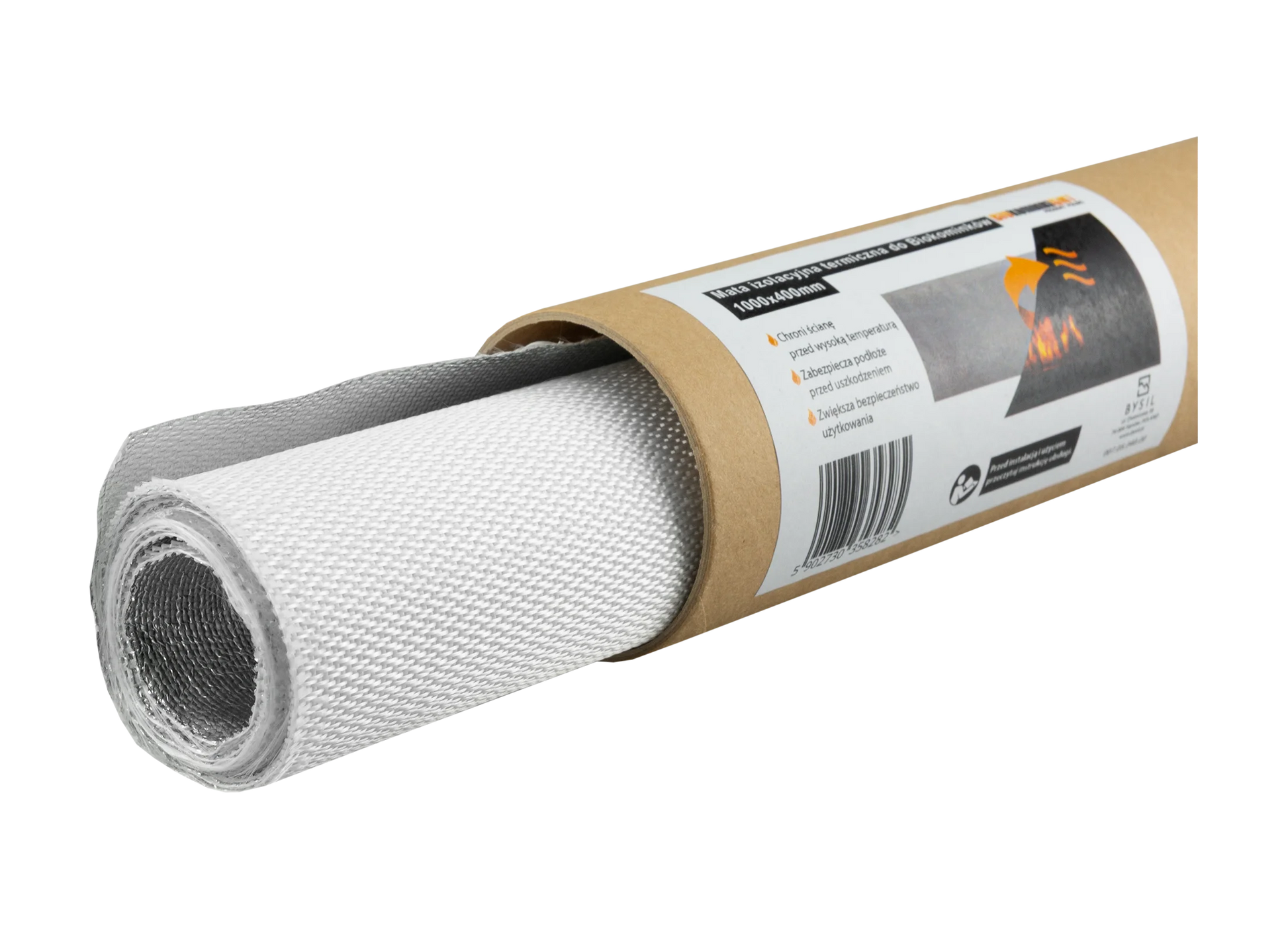 Thermische Isoliermatte für Biokamine - 1000x400 mm - IgnisLumina.ch