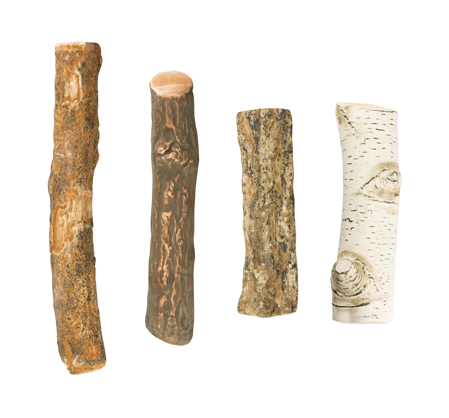 Keramikholzscheite Holzoptik - IgnisLumina.ch