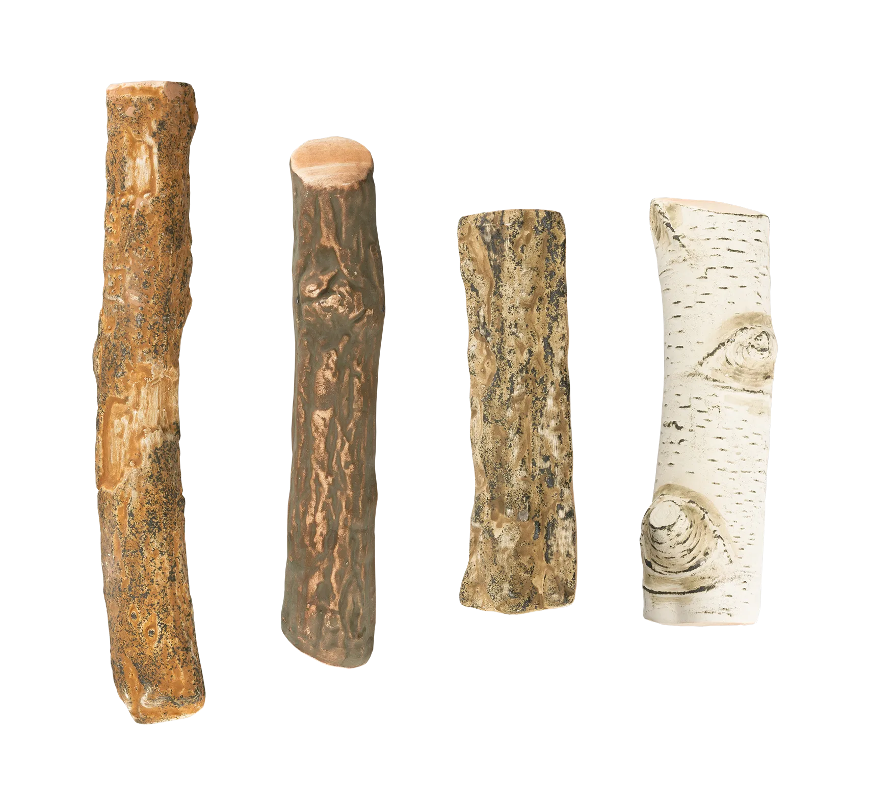 Keramikholzscheite Holzoptik - IgnisLumina.ch