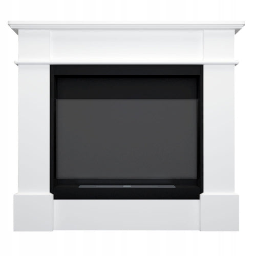 LUMINA Kolosseum Pula – Portal-Design Kamin mit Glasscheibe