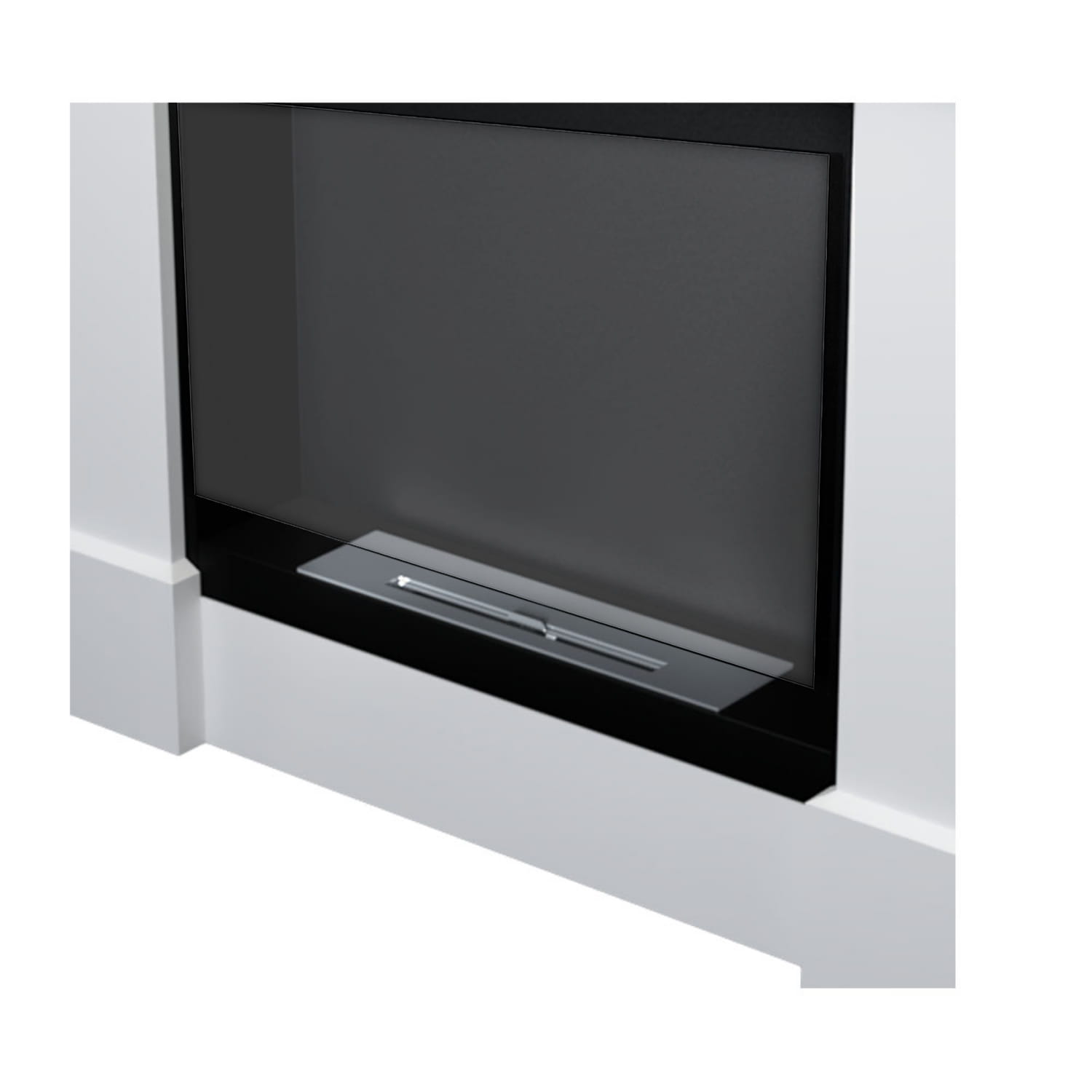 Biokamin Kolosseum Portal Pula mit Glas - IgnisLumina.ch