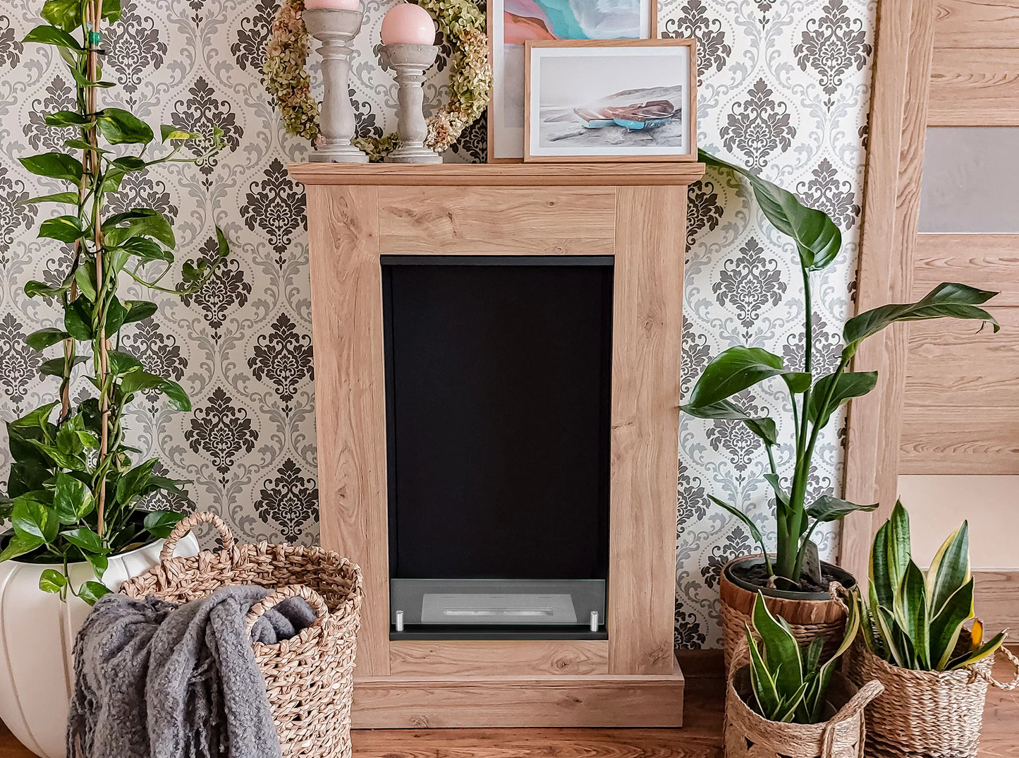 Glasscheibe für Portal-Biokamin Wooden Alaska und Pula Mini - IgnisLumina.ch