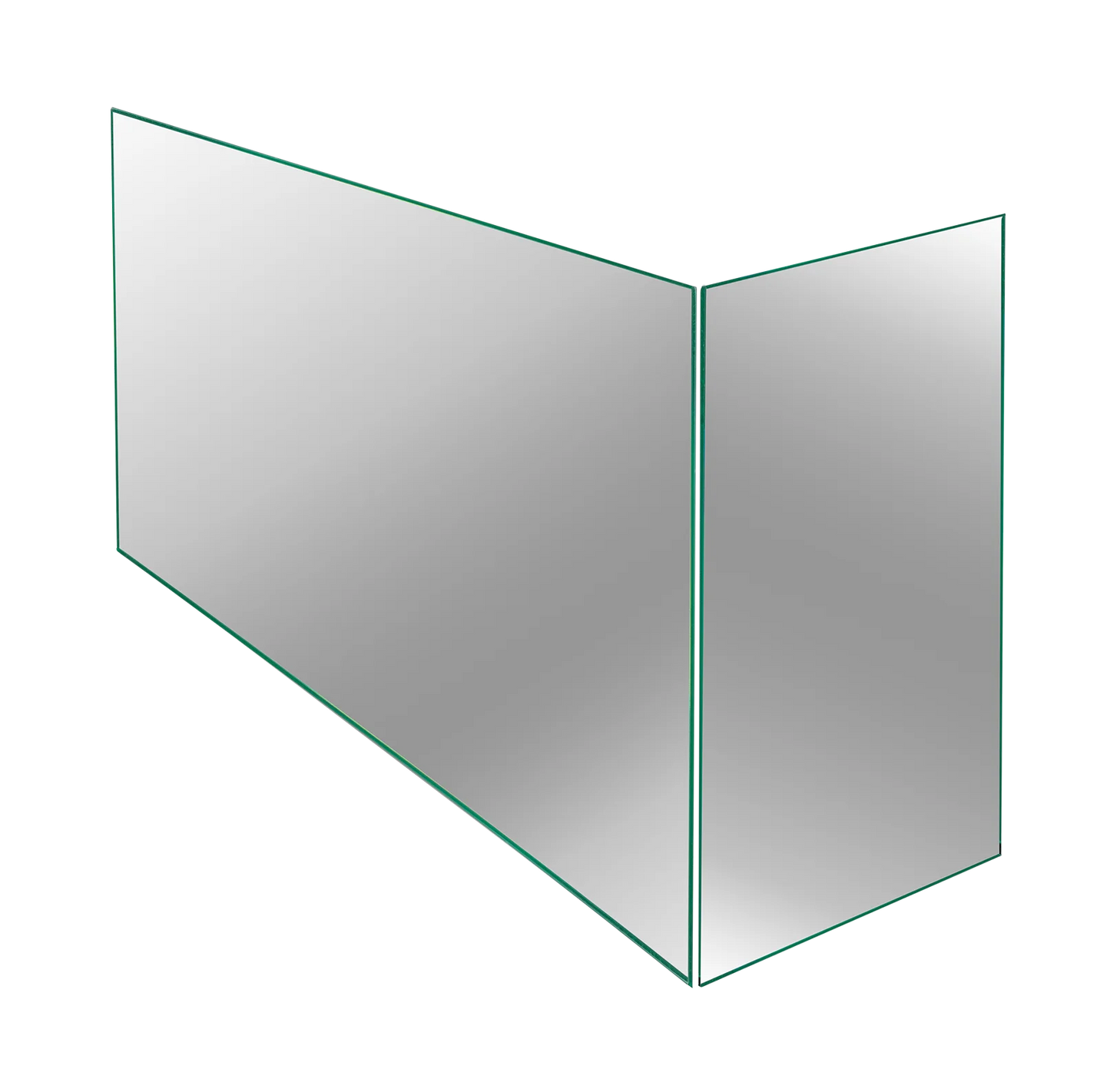 Glasscheiben für Eck-Biokamin BIO-ECO - IgnisLumina.ch