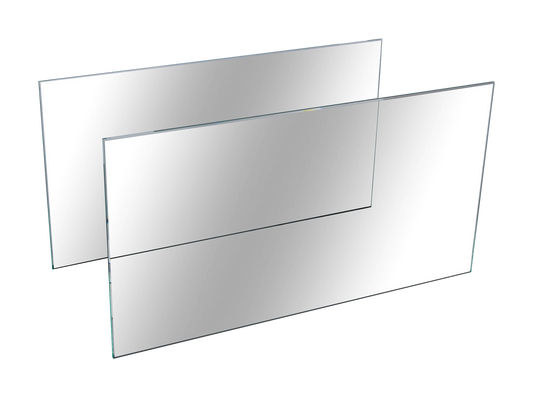Glasscheiben für Stand-Biokamin Home - IgnisLumina.ch