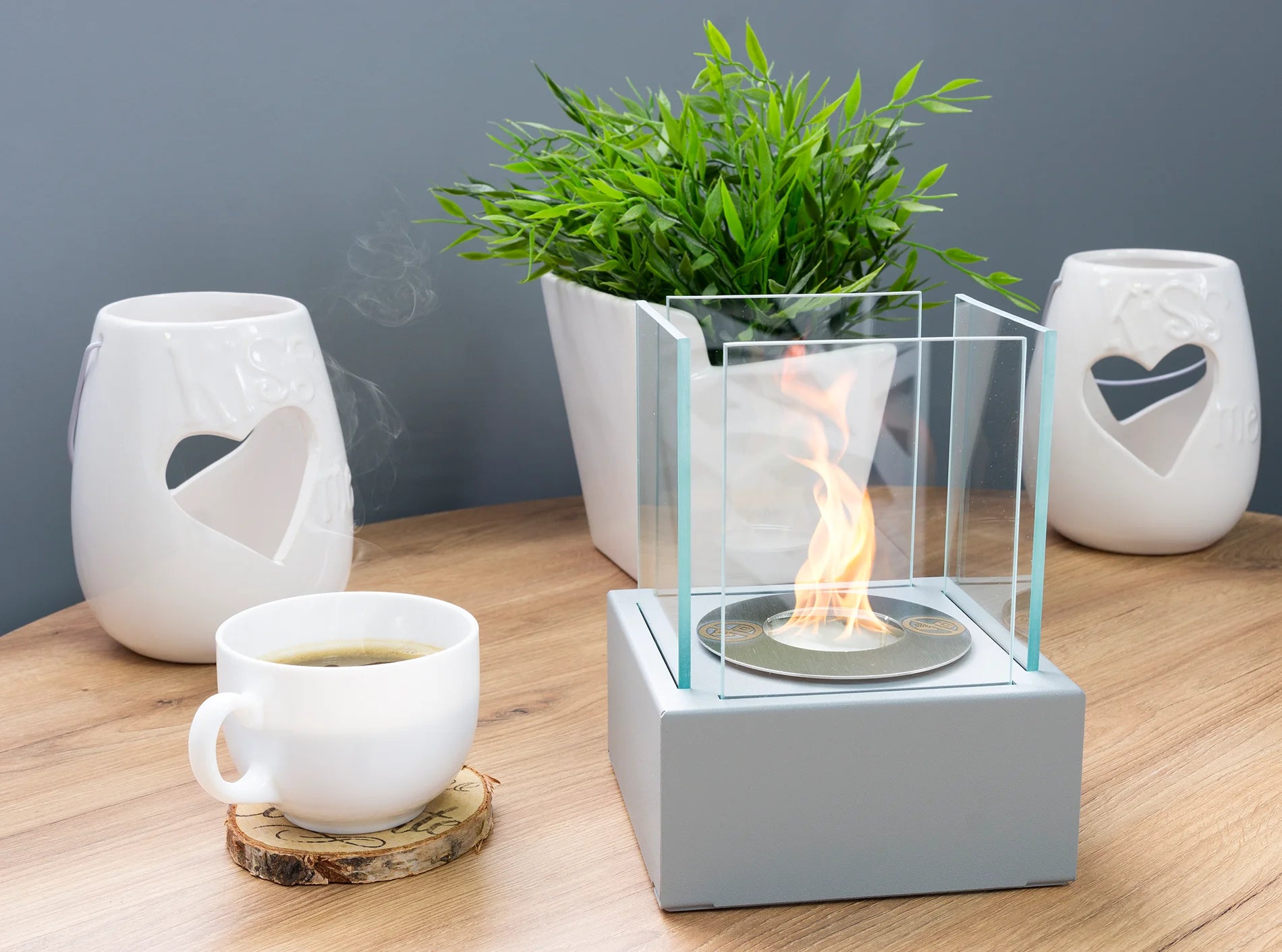 Glasscheiben für Stand-Biokamin Smart - IgnisLumina.ch