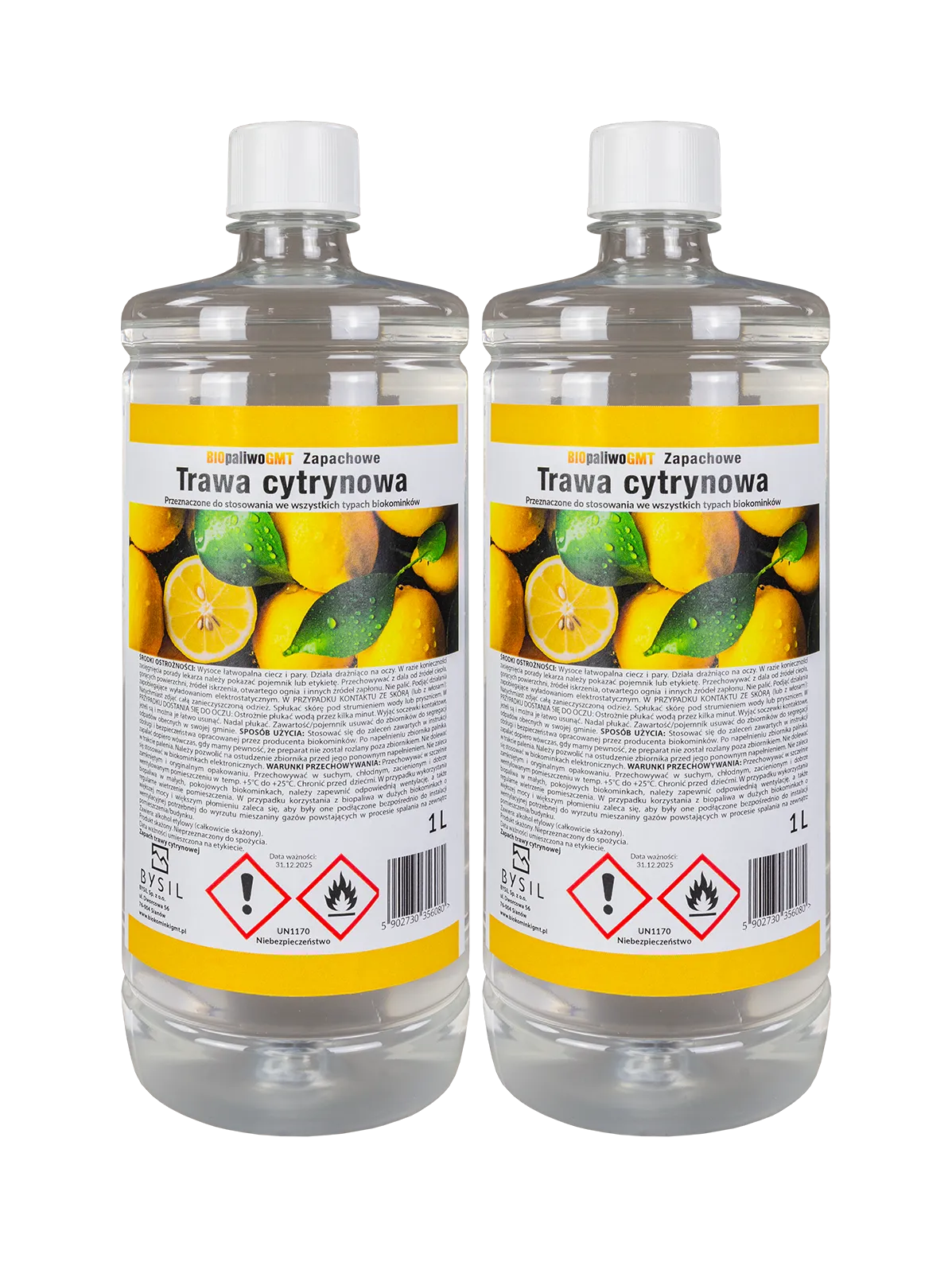 SET 2x Biokamin SMART + 2x Bioethanol ZITRONENGRAS - IgnisLumina.ch