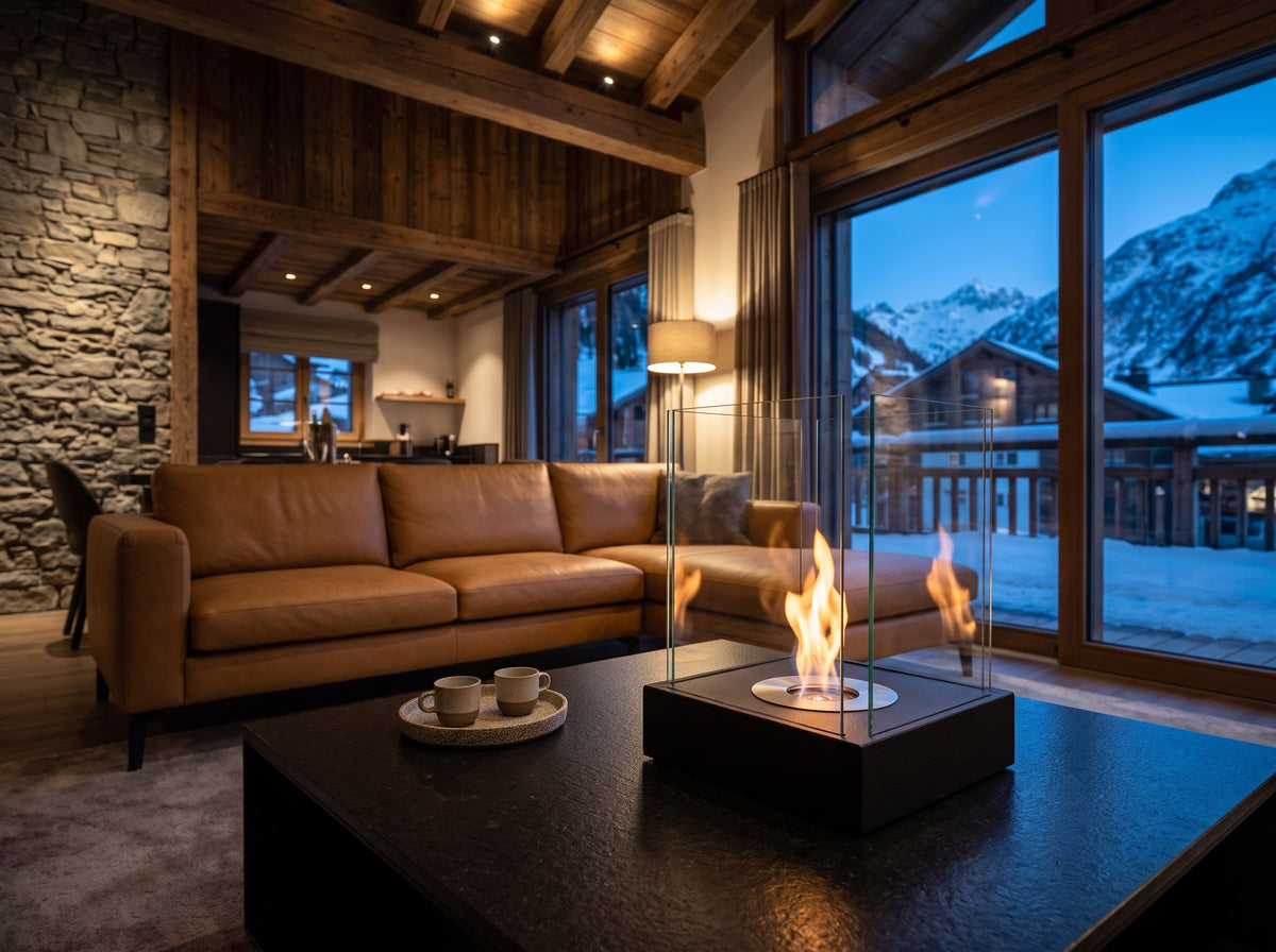 LUMINA Sunset Garden Mini – Tabletop bioethanol fireplace