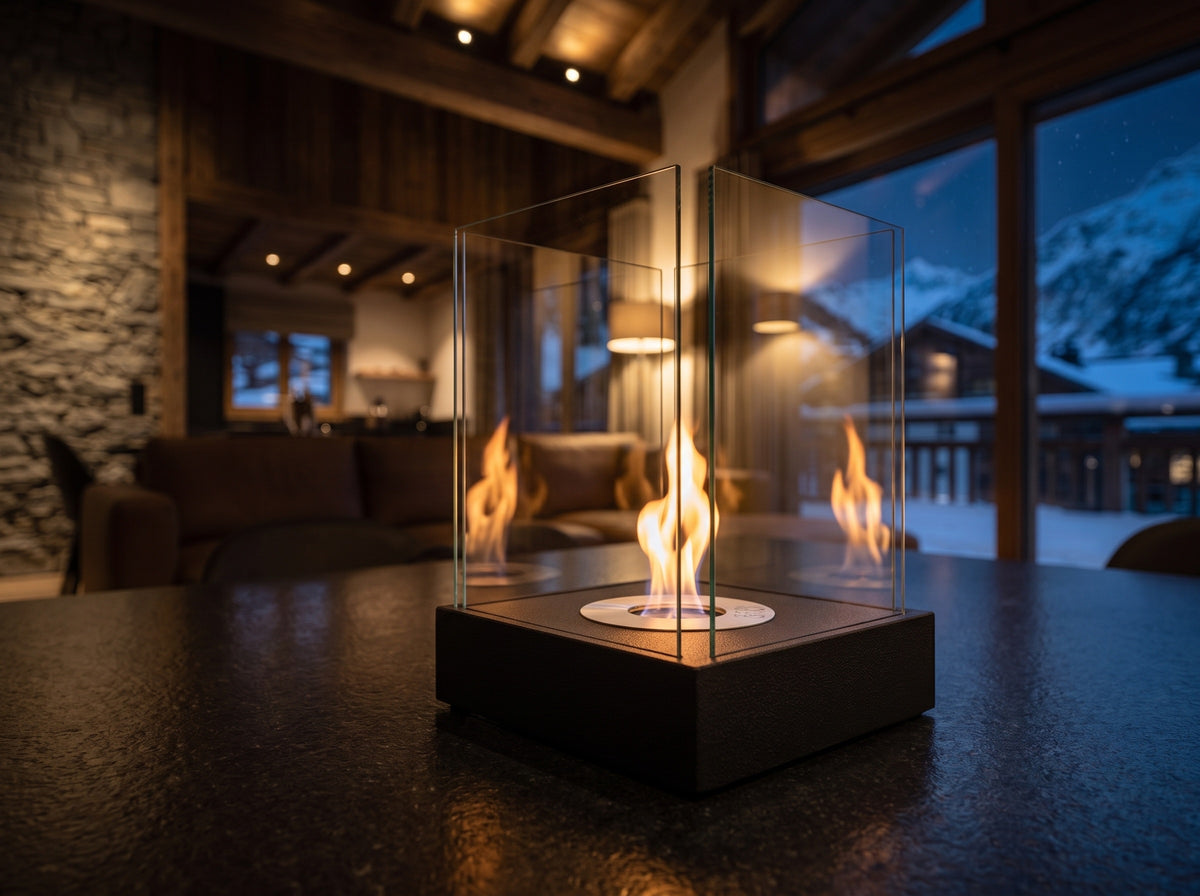 LUMINA Sunset Garden Mini – Tabletop bioethanol fireplace