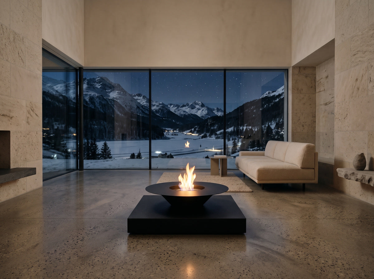 LUMINA Universe – Freestanding bioethanol fireplace