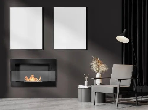 LUMINA Flammen 650 Glas – Haengender Bioethanol-Kamin mit Glasscheibe Exklusivkollektion – Ansicht 11