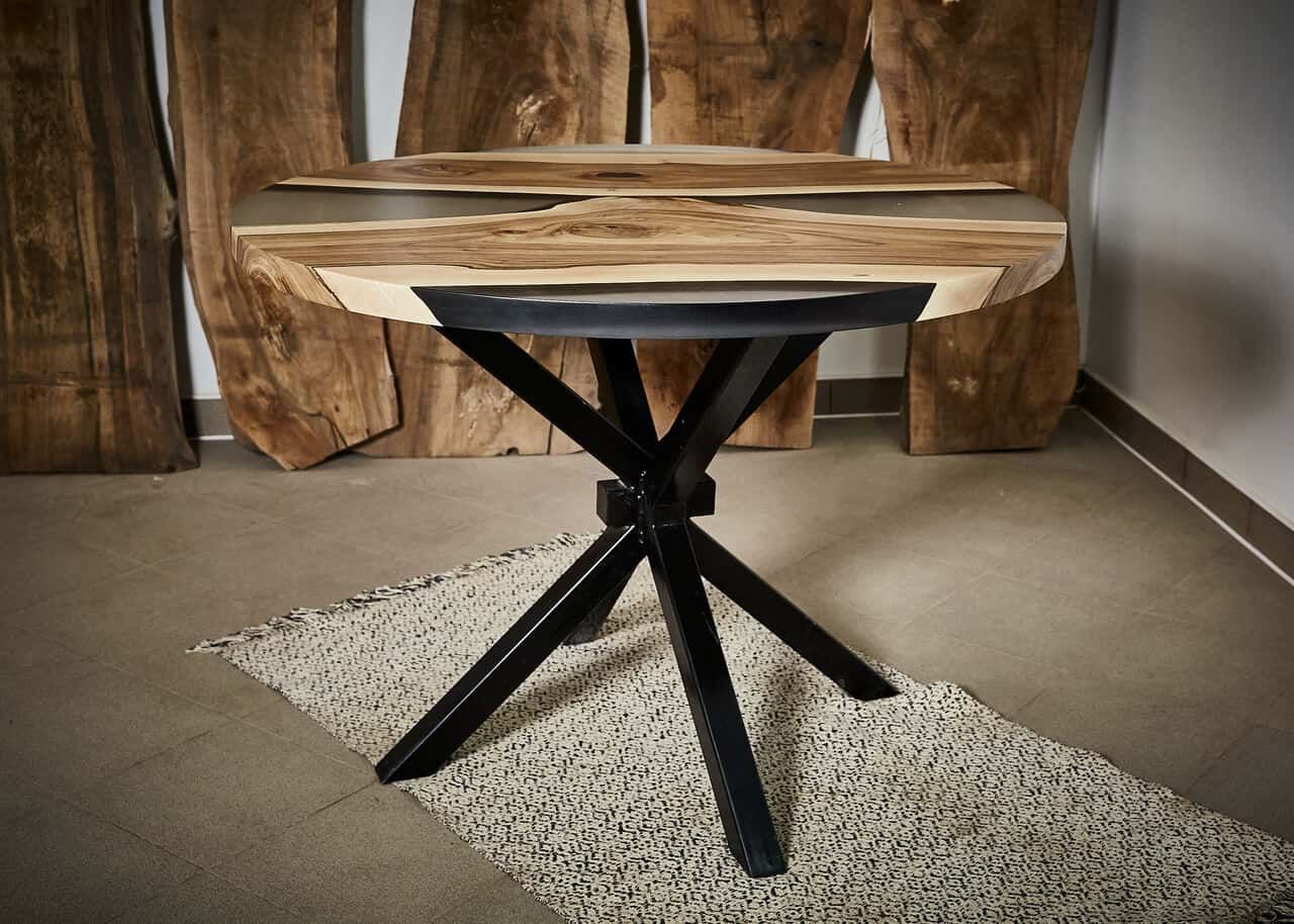 LUMINA Luna – Epoxidharz Esstisch Exklusivkollektion – Ansicht 3 | IgnisLumina