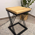LUMINA Atelier – Solid Oak Stool