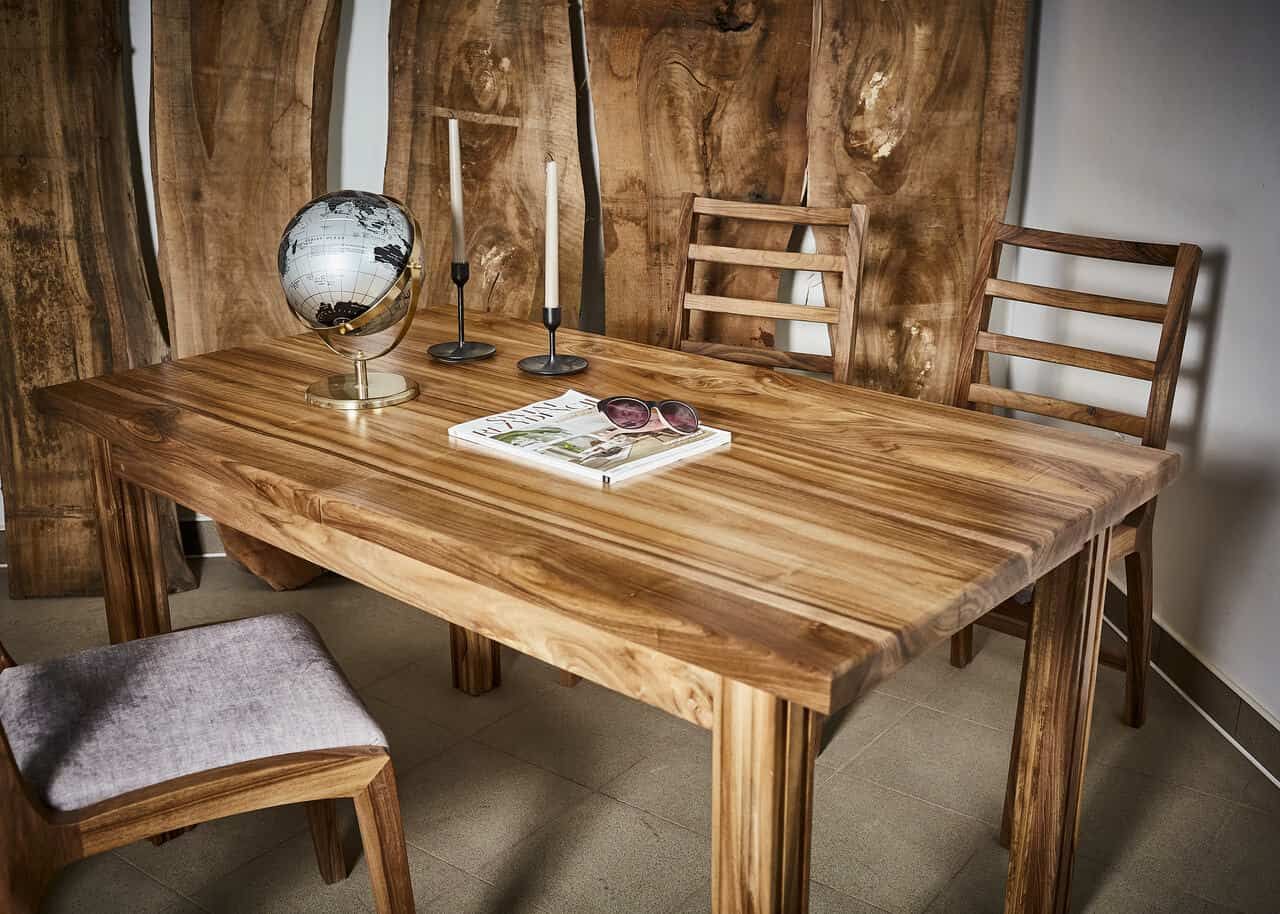 LUMINA Ausziehbarer Massivholztisch Victorian – Massivholz Tisch Exklusivkollektion – Ansicht 2 | IgnisLumina