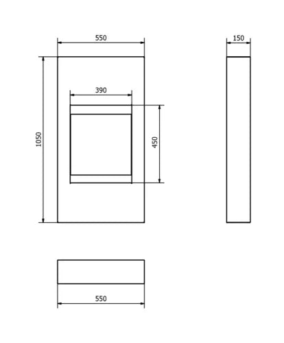 LUMINA Modern – Portal-Design Kamin Exklusivkollektion – Ansicht 9