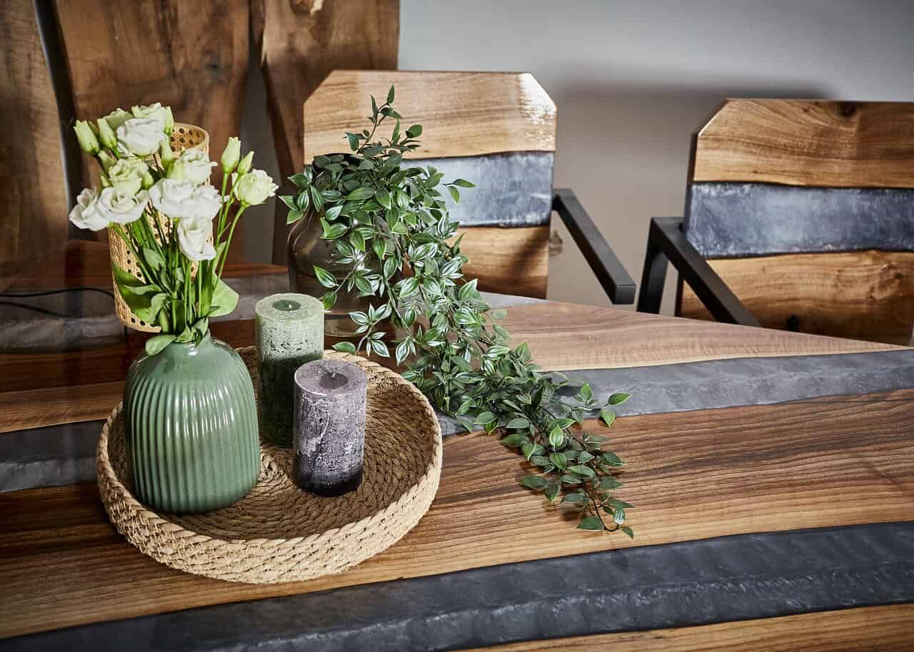 LUMINA Quarztraum – Epoxidharz Esstisch Exklusivkollektion – Ansicht 3 | IgnisLumina