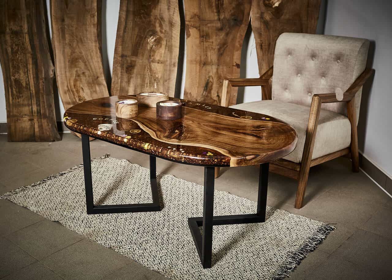 LUMINA Aroma – Epoxidharz Bank Exklusivkollektion – Ansicht 6 | IgnisLumina