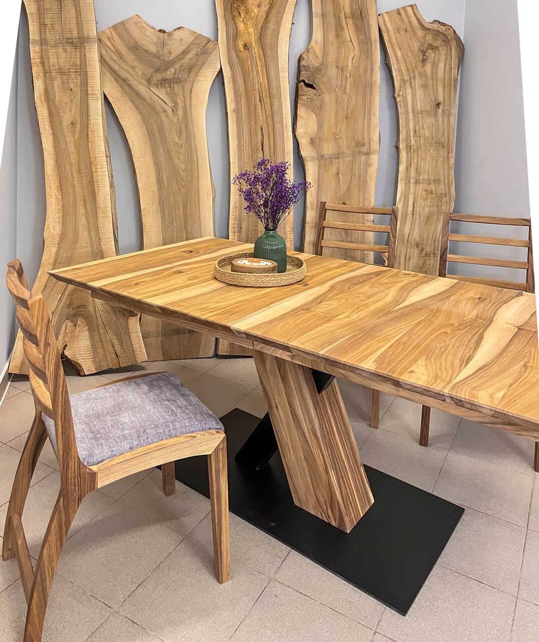 LUMINA Ausziehbarer Massivholztisch Orion – Massivholz Tisch Exklusivkollektion – Ansicht 2 | IgnisLumina