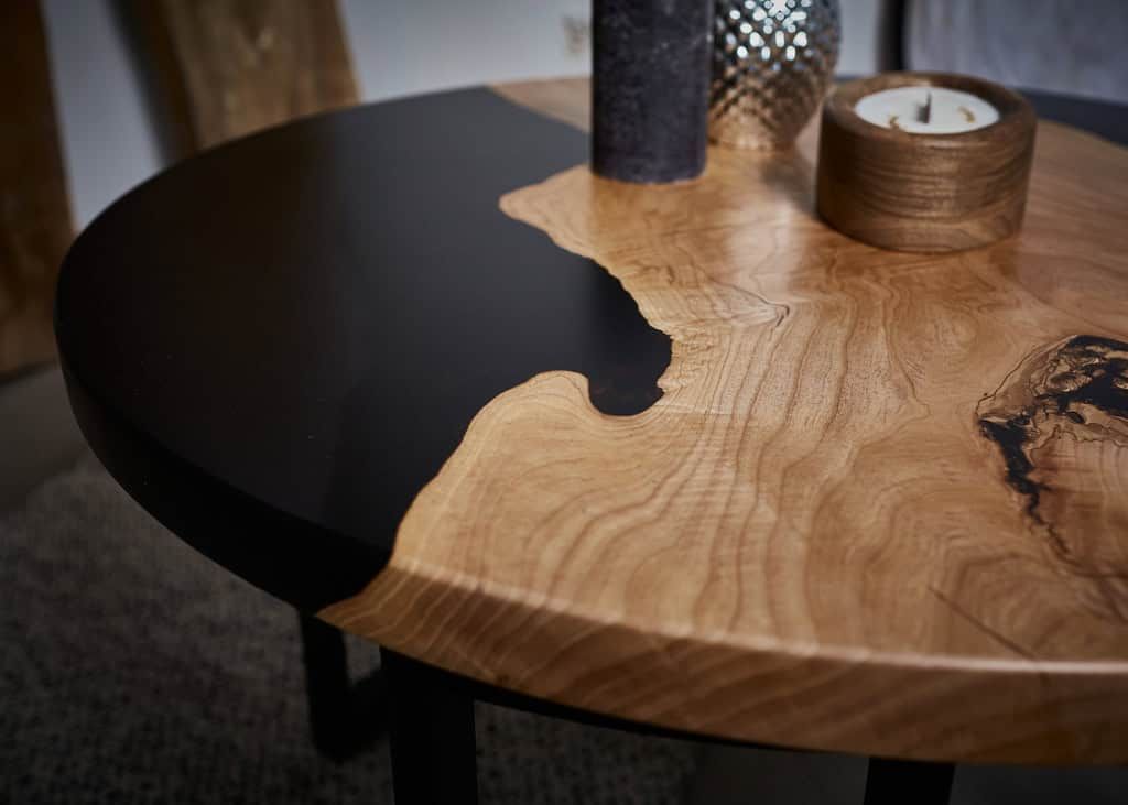 LUMINA Terra – Epoxidharz Couchtisch Exklusivkollektion – Ansicht 3 | IgnisLumina