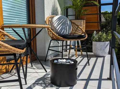 LUMINA Moon Mini – Freistehender Bioethanol-Kamin Exklusivkollektion – Ansicht 19