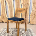 LUMINA Classique – Chaise en bois rembourrée en tissu