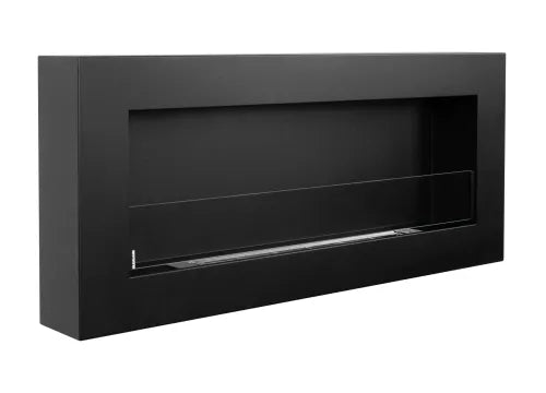LUMINA Flammen 900 Box Glas – Haengender Bioethanol-Kamin mit Glasscheibe Exklusivkollektion – Ansicht 4