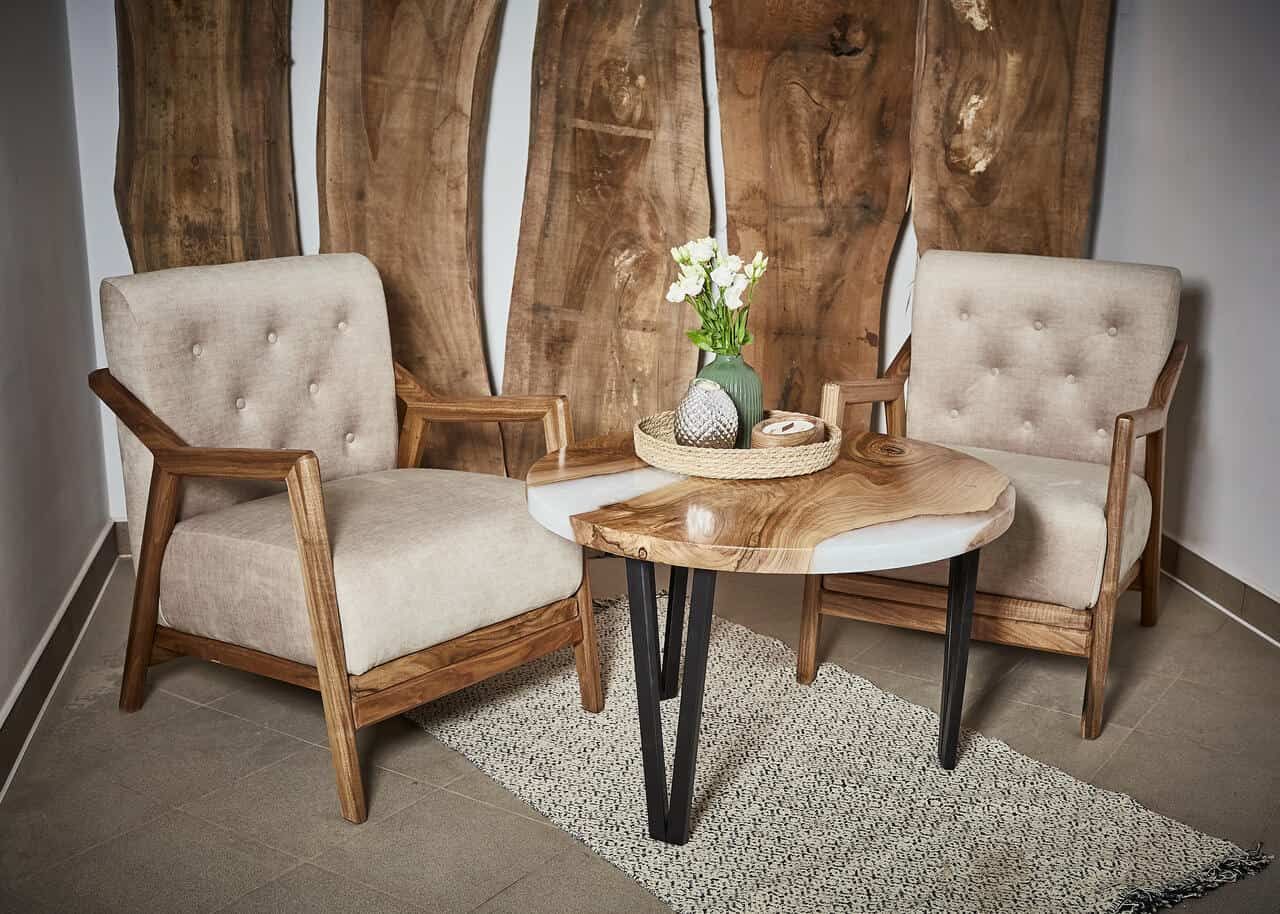 LUMINA Perlmutt – Epoxidharz Couchtisch Exklusivkollektion | Premium Design Schweiz